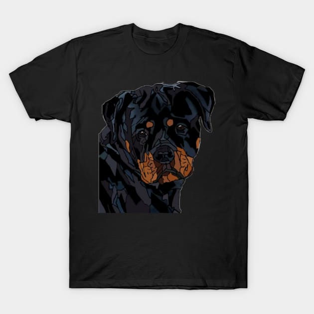 Rottweiler Freedom T-Shirt by Freedomink